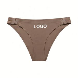Intimo Femminile Confortevole all'Ingrosso, Mutandine Creative con Design a Gancio, Slip Senza Cuciture alla Moda per Ragazze Giovani, Bikini Aderente in Seta Ghiaccio - Product Image 4