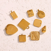 Songfu, recién llegado, abalorios DIY de moda para la fabricación de joyas, alas de amor de acero inoxidable, colgante de cereza, accesorios de joyería