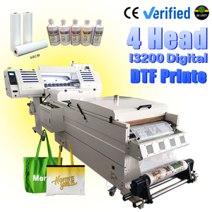 Nhà Máy Giá I3200 Đầu DTF Thiết Bị 4 Đầu Trực Tiếp Để Phim Máy Với Bột Shaker - Product Image 2