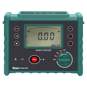 Testeur de résistance de terre numérique FR3010E FUZRR, précision 3%, 30K AC 600V, tension de terre à trois fils, résistivité du sol, 500 groupes - Product Image 2
