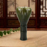 Nouvelle Fouet à Matcha en Résine Réutilisable pour Thé Vert en Poudre, Fouet à Matcha Lisse et Portable, Accessoires pour Service à Thé
