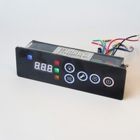 Termostato Digital de Alta Gama KT-705 para Refrigerador, Controla 6 Funciones: Refrigeración + Descongelación + Ventilador + Desempañador + Iluminación + Sensor de Puerta