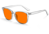 Marque personnalisée Yiwu Usine Bon marché Lentille PC rouge filtre anti-lumière bleue Utilisation de nuit Lunettes de sommeil pour jeux d'ordinateur