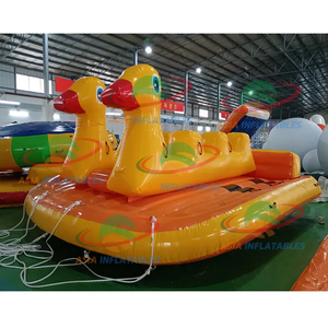 Jeux aquatiques d'été amusants, tube flottant gonflable pour sports nautiques, bateau disco, banane, canard pour <span class=keywords><strong>jet</strong></span> <span class=keywords><strong>ski</strong></span> - Product Image 3