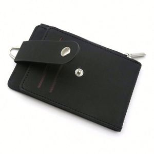 Custom Pu Leather Multi-Slot Flip Cover Case Foldable Work Id Card Holders & Badge Reels With <b>Polyester</b> <b>Lanyards</b> - Product Image 6