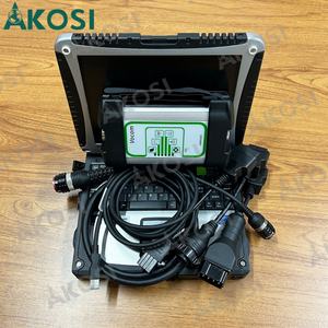 Nouvel adaptateur OBD2 Vocom 88890300 pour outil de diagnostic Vocom, scanner OBD, diagnostic de camions et d'excavatrices 24V + ordinateur portable CF19 - Product Image 3