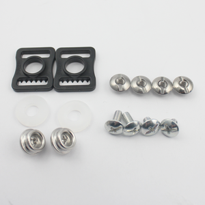 Tracolla casco con scatto singolo e Clip-colore nero - Product Image 4