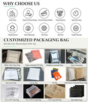 Sac d'emballage sous vide en PE argenté avec fermeture éclair, réutilisable, impression sérigraphique, logo personnalisé, pour l'expédition
