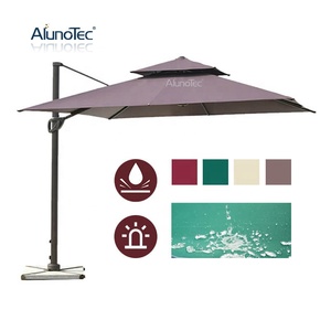 Alphalunotec — parapluie d'extérieur, LED, coupe-vent, lampe solaire, pour Patio, vente en gros - Product Image 4