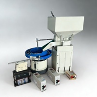 Alimentateur vibrant automatique à bol unique haute efficacité pour bouchons de bouteilles avec ligne de production d'alimentation vibrante pour l'assemblage