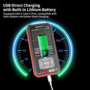 ZOYI ZT-701 オシロスコープ マルチメーター 高精度9999カウント カラースクリーン スマートポータブル測定ツール - Product Image 5