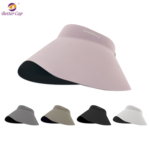 Casquette de <span class=keywords><strong>soleil</strong></span> sans couture pour femme UPF50+ anti-UV, pliable, à visière vide, large bord, élastique, pour la plage et les sports d'été - Product Image 1