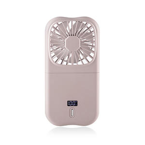 Ventilador Plegable para Colgar en el Cuello, Ventilador Portátil con Banco de Energía USB, Ventilador Plegable de Mano, Soporte para Teléfono, 3 Velocidades, Refrigerador - Product Image 5