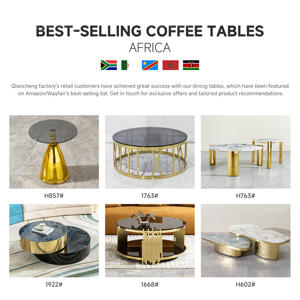 Mobili di lusso moderno gambe <span class=keywords><strong>per</strong></span> salotto tavolo personalizzato rotondo 3 pieghevole gamba di Base in metallo <span class=keywords><strong>per</strong></span> marmo in vetro Top tavolino da caffè - Product Image 4