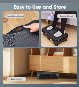 Chipai Thuisgebruik Elektrische Trillingen Oefenmachine Abs Materiaal Elektromagnetische Fitness Vibrator Plaat Voor Het Hele Lichaam - Product Image 4