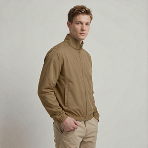 LEDUO Men <strong>Jackets</strong> Custom Embroidery Design Flannel Interior Two-<strong>way</strong> Zipped Front Reversible <strong>Jackets</strong> for Men - Product Image 2