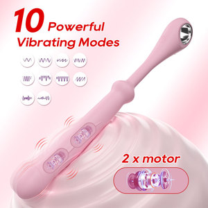 Nuevo Masajeador Corporal Mini AV de Doble Cabezal, Masajeador de Punto G, Varita Masajeadora AV, Juguetes Sexuales Eróticos para Mujeres, Productos para Adultos - Product Image 2