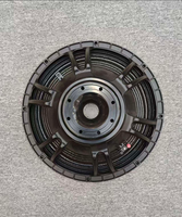 Haut-parleurs professionnels en bois de 21 pouces, ligne de sonorisation passive avec impédance de 8 ohms, coque en métal