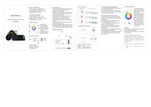 Caja de color <span class=keywords><strong>RGB</strong></span> Controlador táctil colorido de seis botones - Product Image 6