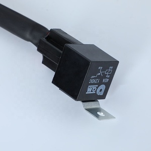 Premium Reines Kupfer 14 / 16 / 18 Awg Drähte 2 Beine Gelände Auto-LED-Lichtverkabelung Kartengurt mit Schalter wasserdichter Verbinder - Product Image 5