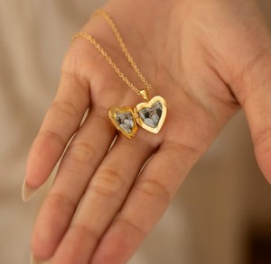 Collana con Ciondolo Personalizzato con Parole e Foto Incise, Regalo Commemorativo, Regalo di Compleanno, Gioiello - Product Image 3
