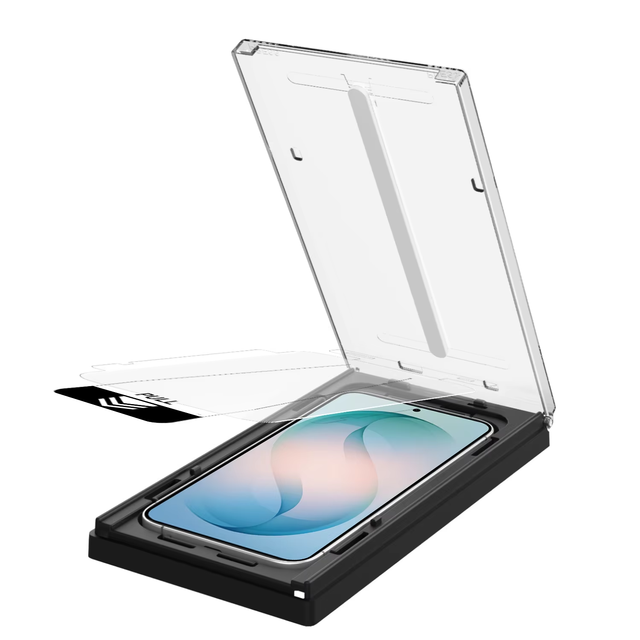 Dust-Free Easy Installation Kit Auto Alignment Tempered Glass Applicator HD Clear Full Coverage for iphone 18 17 16 15 14pro Max