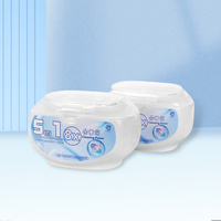 Capsules de lessive jetables 5-en-1 très vendues : Nouvelles billes de gel, détergent liquide concentré et capsules de lavage