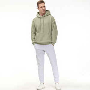 Custom <b>Men</b>’s Premium Oversized Hoodie Heavyweight Fleece <b>Pullover</b> Streetwear Sweatshirt Casual Winter Wear Manufacturer - Product Image 1