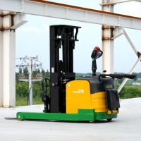 Gerbeur électrique 1.2T 1.5T 2T pour entrepôt frigorifique, avec jambes de portique et pneus en polyuréthane, pour allées étroites, certifié CE