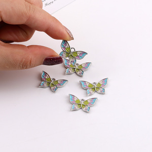 Pendentif Papillon en Alliage 20mm, Composant de Bijouterie DIY pour Fabrication de Colliers, Accessoire Printemps 2025, Origine Yiwu - Product Image 5