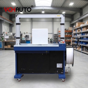 Système de machines d'emballage industrielles portables de table pour la <span class=keywords><strong>cerclage</strong></span> automatique de <span class=keywords><strong>colis</strong></span> et cartons avec bande PP - Product Image 3