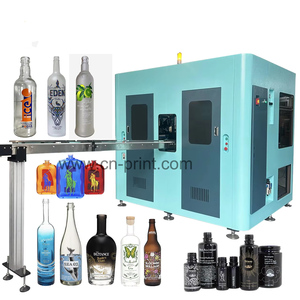 <strong>Automatic</strong> CNC Servo Control Cosmetic Plastic Glass Bottle <strong>Screen</strong> <strong>Printing</strong> <strong>Machine</strong> with CCD Image Positioning - Product Image 1