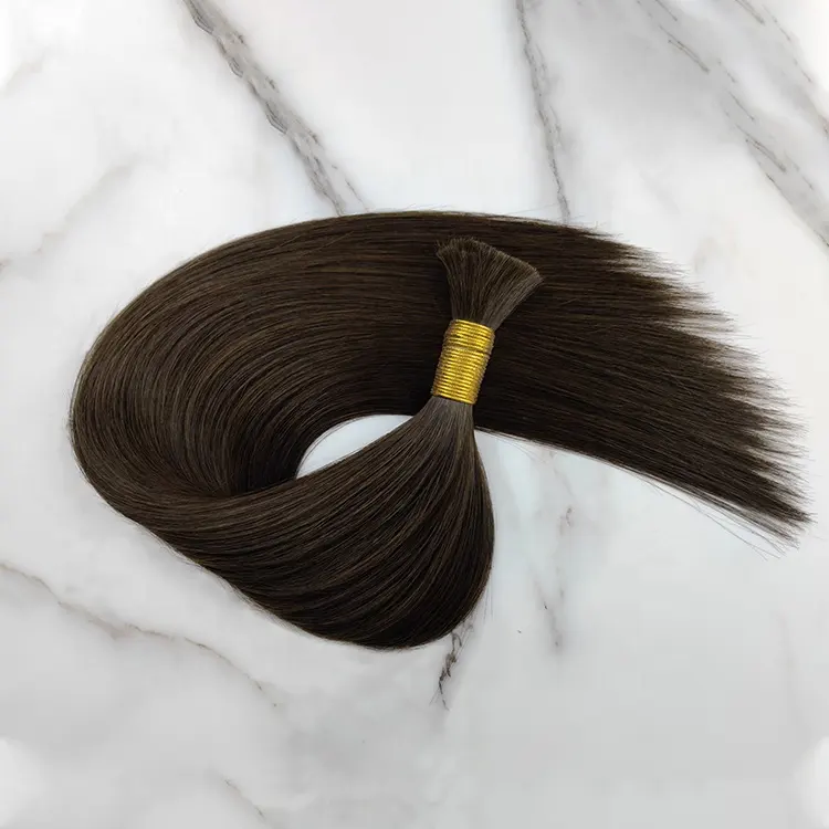 Wholesale Price Natural Color Virgin Brazilian Cuticle Aligned Human Hair Weaving Weft Extension Bulk