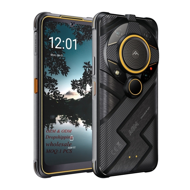 AGM G2 Pro 5G EU Version Rugged Phone Unlocked with Night Vision Camera 8GB+256GB 6.58 Inch Android Mobile Phone