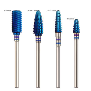 Broca para <span class=keywords><strong>uñas</strong></span> Tornado de alta calidad, fresa de carburo de tungsteno de 3/32 \ "para manicura, Gel acrílico, pulido, taladro para <span class=keywords><strong>uñas</strong></span> recubierto - Product Image 3