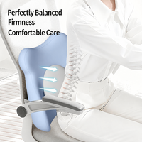 Coussin lombaire gonflable pour voiture, support dorsal pour conducteur, idéal pour les longues sessions de conduite