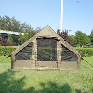 Tente de glamping de luxe portable quatre saisons résistante aux UV, installation rapide, 6,3 mètres carrés, imperméable, en coton Oxford TC gonflable - Product Image 2