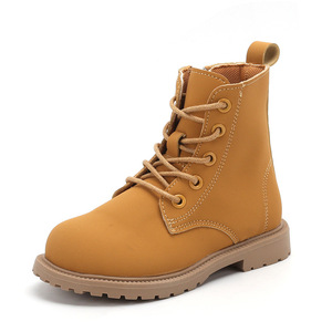 รองเท้าบูทเด็กหนัง PU สำหรับเด็กผู้ชายและเด็กผู้หญิง ขายส่ง รองเท้าบูทกันลื่นสำหรับเด็ก - Product Image 5