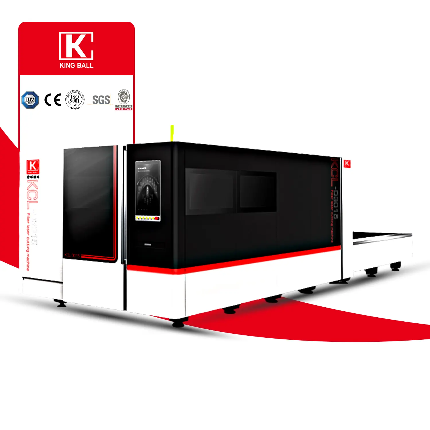 Machine de découpe laser numérique de bureau Panneaux en métal découpés sur mesure 4m * 2m 8m * 2.5m Machine de découpe laser utilisée