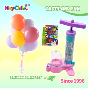 Ballons amusants avec bonbons éclatants, pompe à air intégrée, design personnalisé, vente en gros, marque privée, pour enfants - Product Image 2