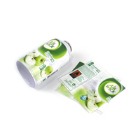 Étiquette thermorétractable en PVC PET avec logo personnalisé, rouleau de film thermorétractable pour l'emballage de canettes et de bouteilles en aluminium