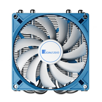 Refroidisseur de processeur haute performance 1700/115x/1200 pour carte mère Itx Mini boîtier de refroidisseur de processeur ultra-mince et silencieux adapté au boîtier Htpc