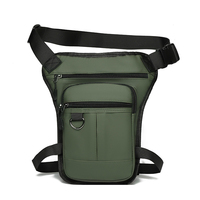 Nouvelle sacoche de jambe multifonctionnelle pour homme, sac banane de sport d'extérieur grande capacité, léger, résistant à l'usure, sac bandoulière de cyclisme tendance