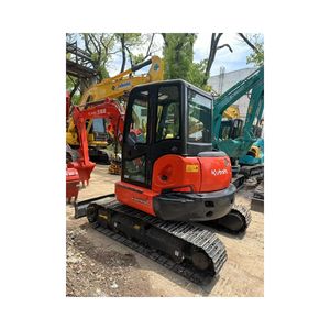 Venta caliente utilizada para Kubota Kx155 Mini Excavadora 161 y 163 Modelos 5.5ton Bulldozer con oruga hidráulica para US Dirt Turf - Product Image 1