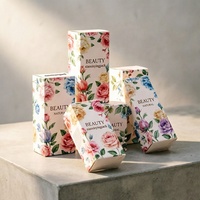 Boîtes de présentation de comptoir en carton personnalisables et économiques pour rouges à lèvres, avec trous, logo et taille sur mesure, pour cosmétiques