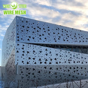 Nhà sản xuất tùy chỉnh lỗ mẫu và kích cỡ kiến trúc trang trí đục lỗ tấm kim loại cho xây dựng bên ngoài - Product Image 5