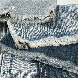 Tissu en <span class=keywords><strong>denim</strong></span> de coton épais SIXCOTTON 14,8 oz, sergé indigo 190 cm, tissé pour vestes, jeans, vêtements de travail, Tela <span class=keywords><strong>Denim</strong></span> Pesada Algodon - Product Image 2