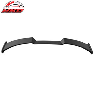 Convient pour Ford Mustang Mach-E 2021-2026 Aileron de coffre style IKON V4 non peint noir - Product Image 1