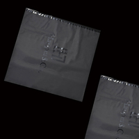 Sacs en plastique refermables avec fermeture éclair, sacs en plastique à fermeture éclair réutilisables, pochettes à fermeture éclair personnalisées avec logo imprimé pour l'emballage de vêtements et de cosmétiques