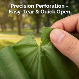 <b>Compostable</b> Dog Poop Bags Cornstarch Biodegradable Pet Waste Rolls Custom Manufacturer Wholesale - Product Image 3